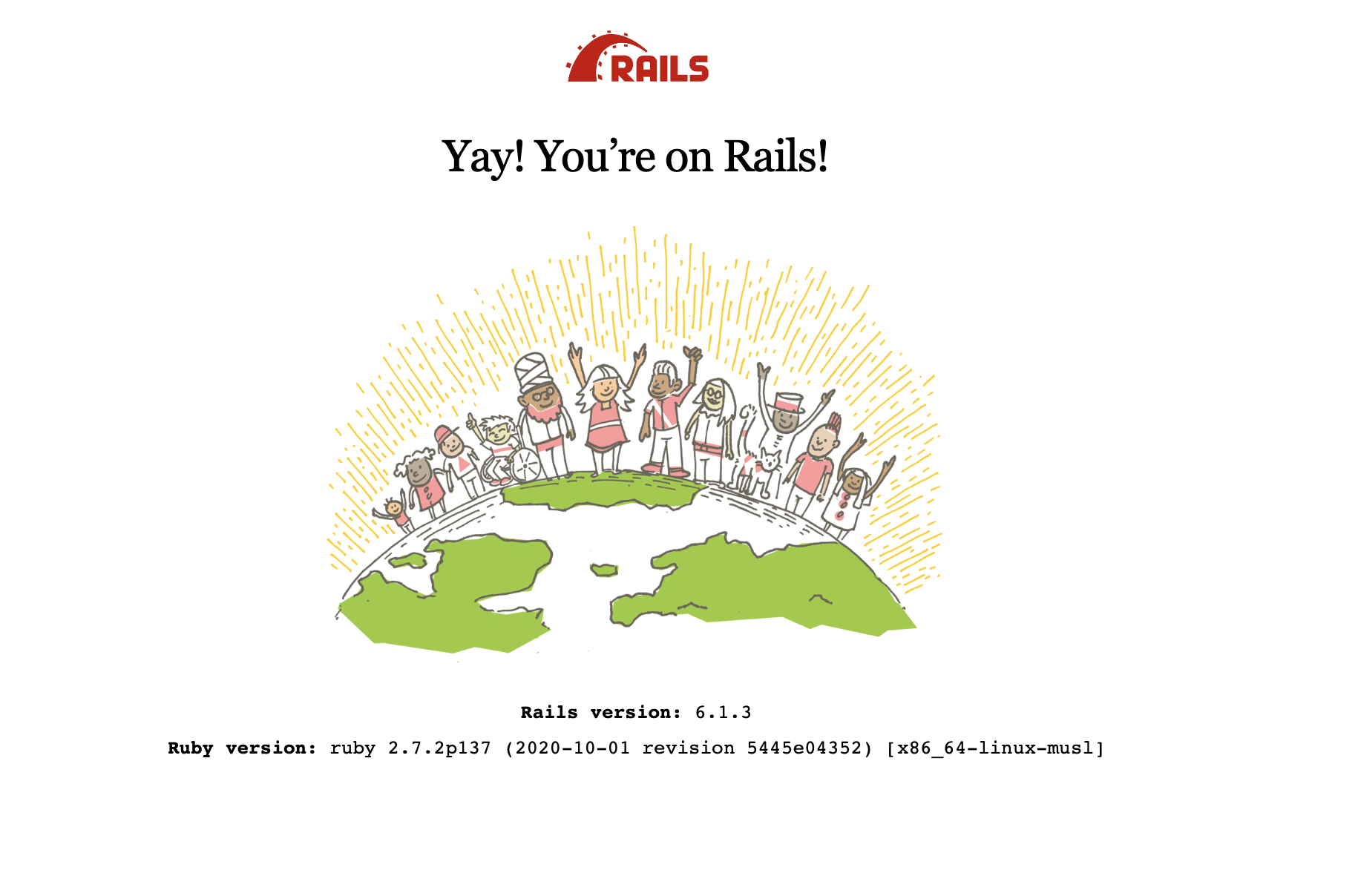 Hello Rails